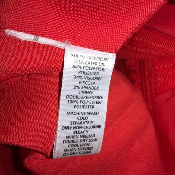 Loft inverted front pleat mini skirt Sz 0 lined - Picture 4 of 4